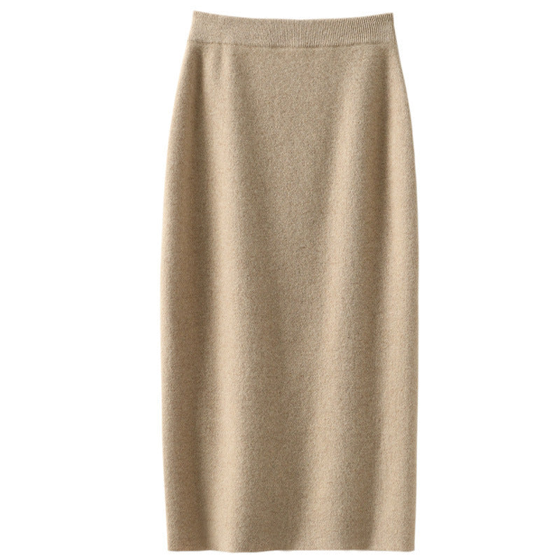 Cashmere Knitted Skirt