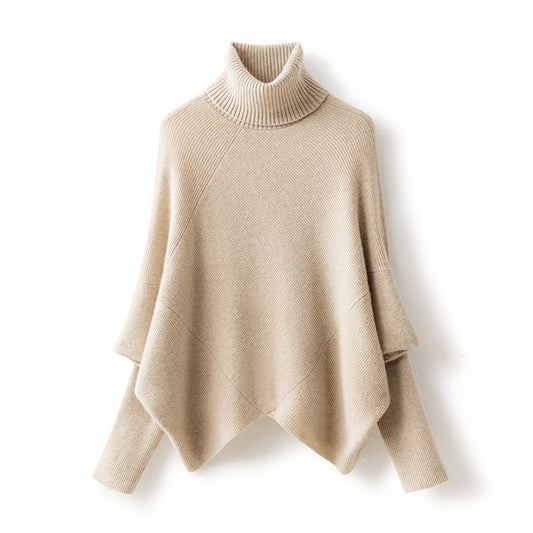 Knitted Cashmere Turtleneck Pullover