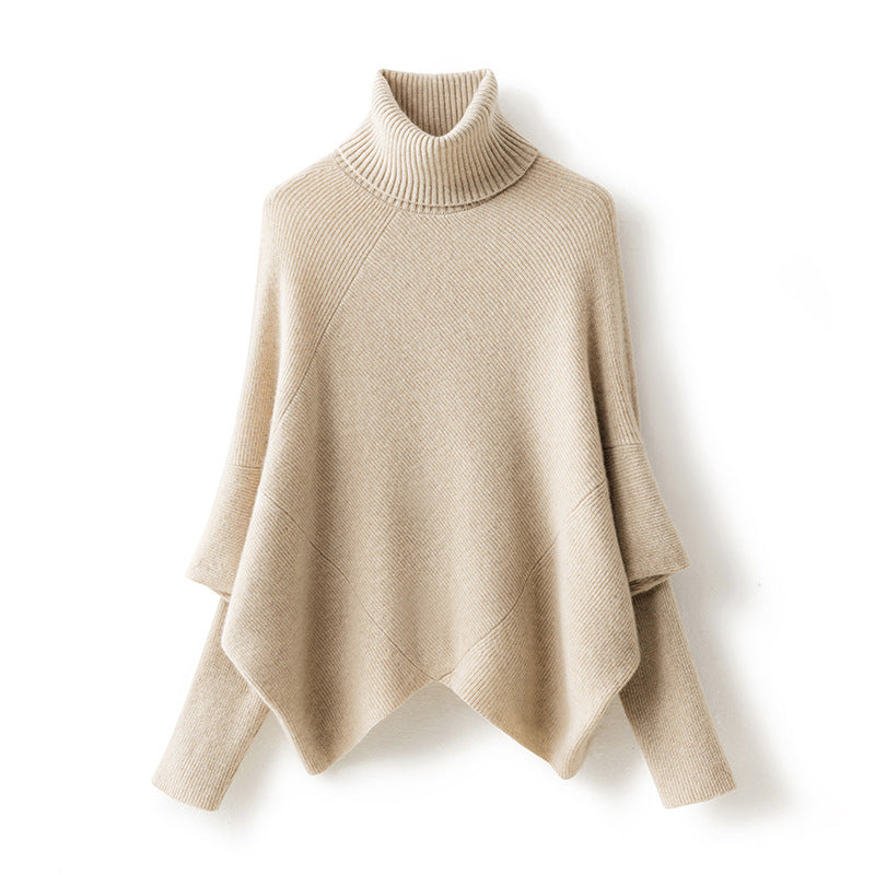 Knitted Cashmere Turtleneck Pullover