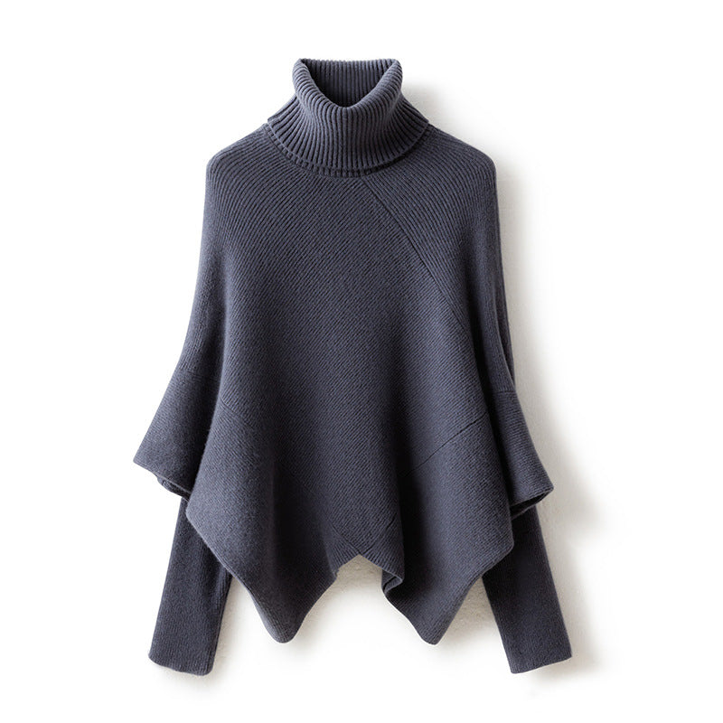 Knitted Cashmere Turtleneck Pullover