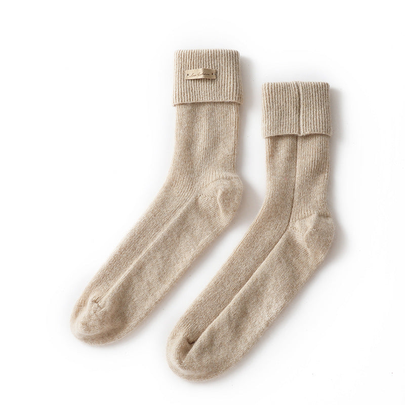 Pure Cashmere Casual Socks