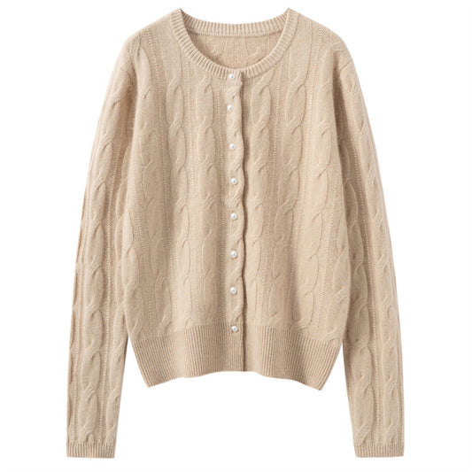 Autumn And Winter Knitted Cardigan