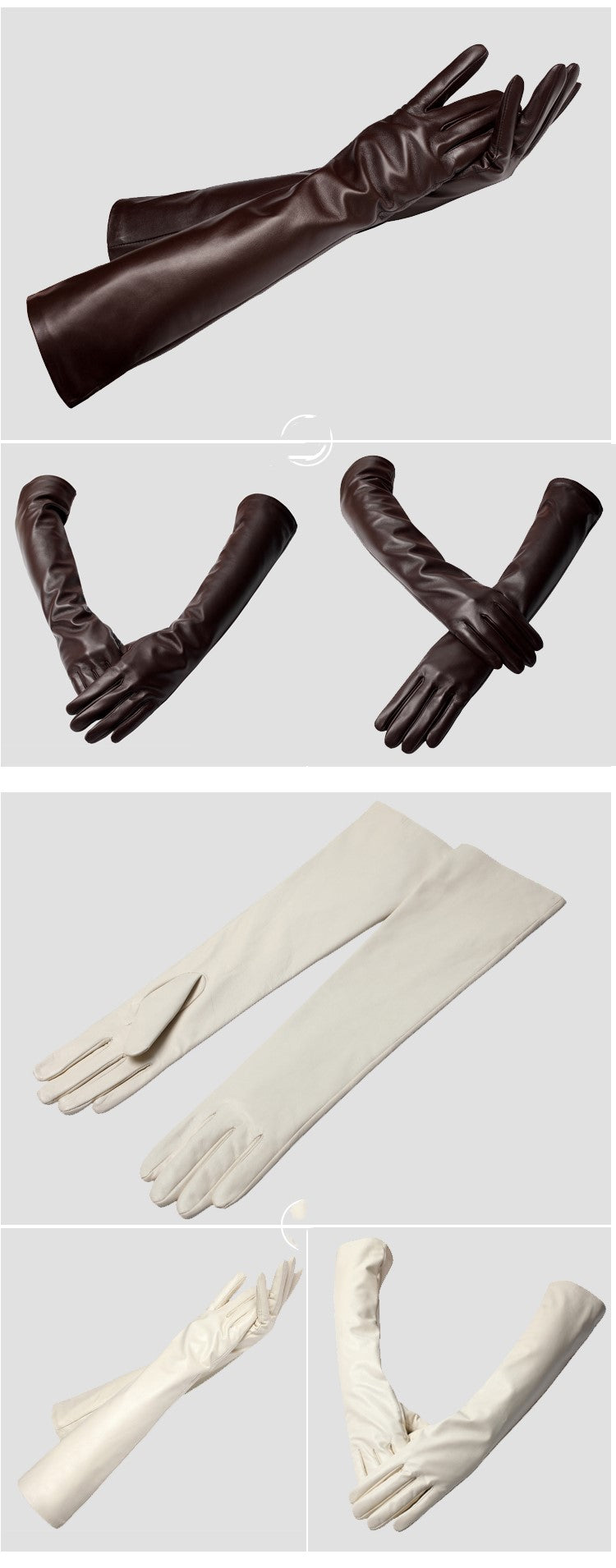 Leather gloves