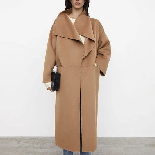 Minimalist Cashmere Coat