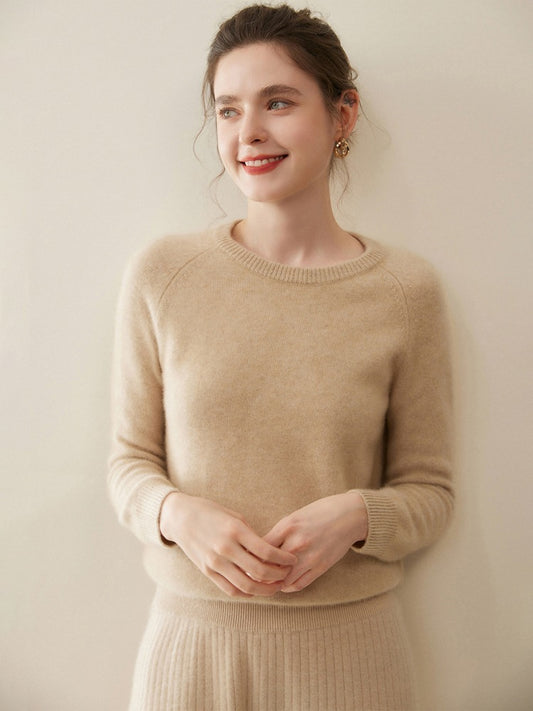 Crew Neck Pullover Sweater