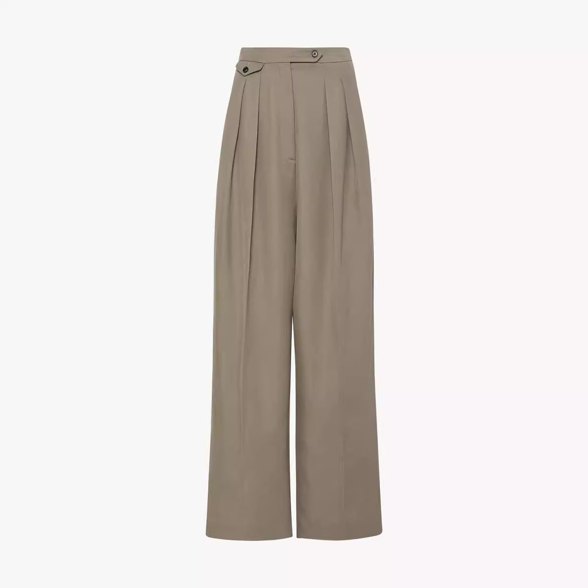 Straight Cut Wide-leg Pants
