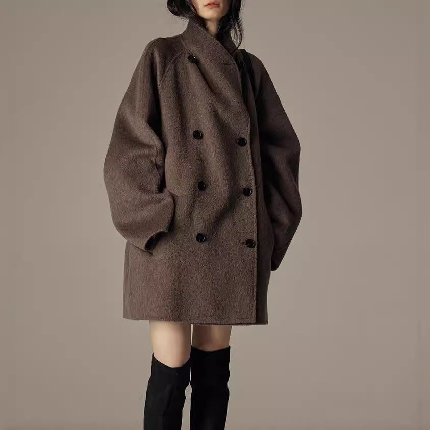 Elegant  Double-sided Wool Coat