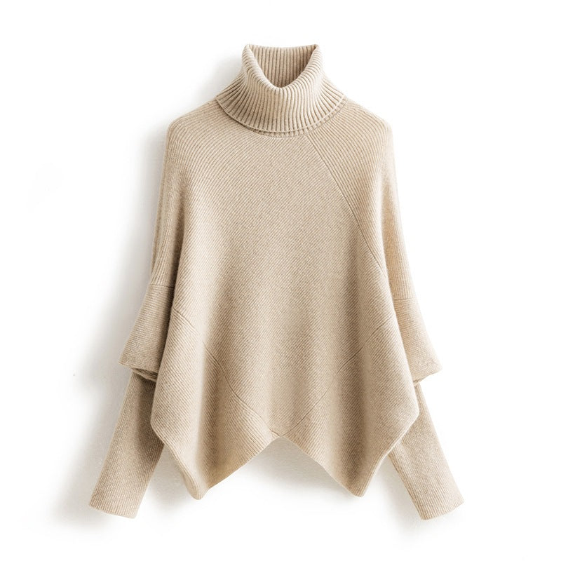 Knitted Cashmere Turtleneck Pullover
