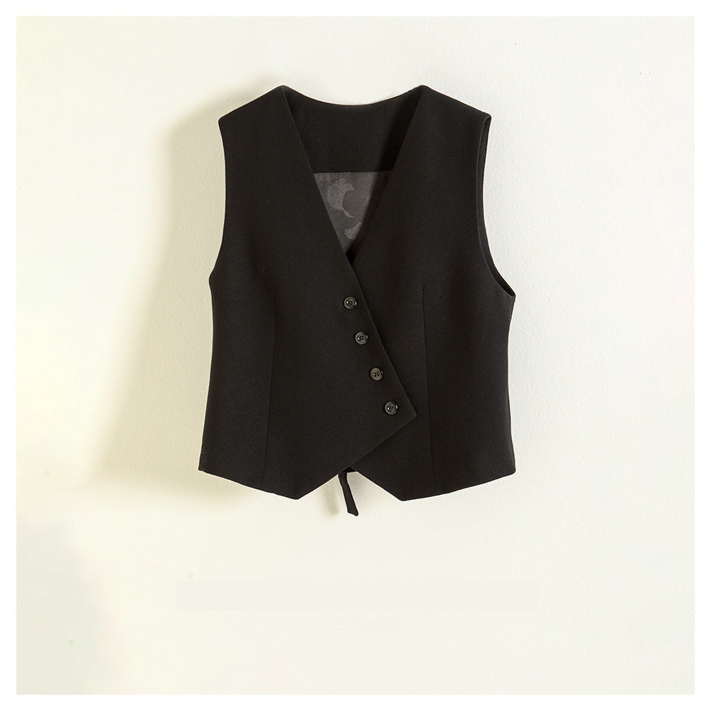 Retro Design Wool Vest