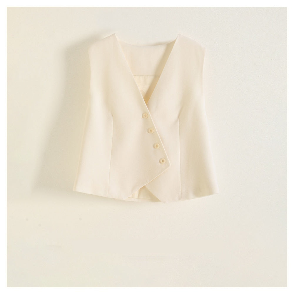 Retro Design Wool Vest