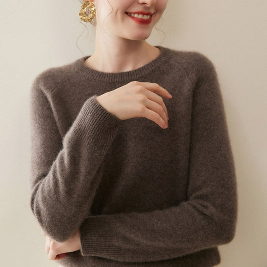 Crew Neck Pullover Sweater