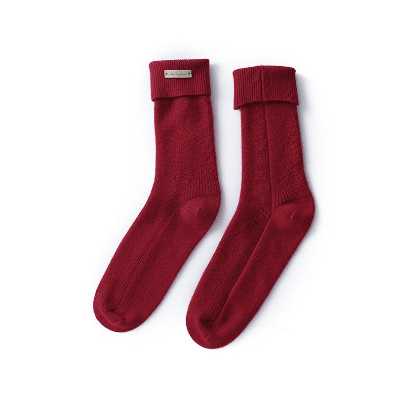 Pure Cashmere Casual Socks