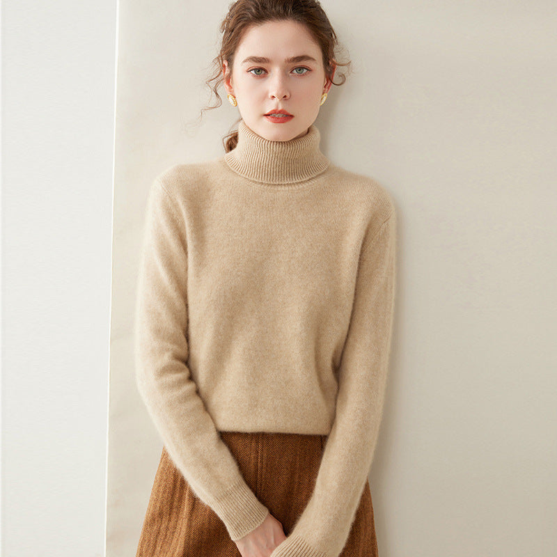 Thickened Fall And Winter Turtleneck Cashmere Sweater