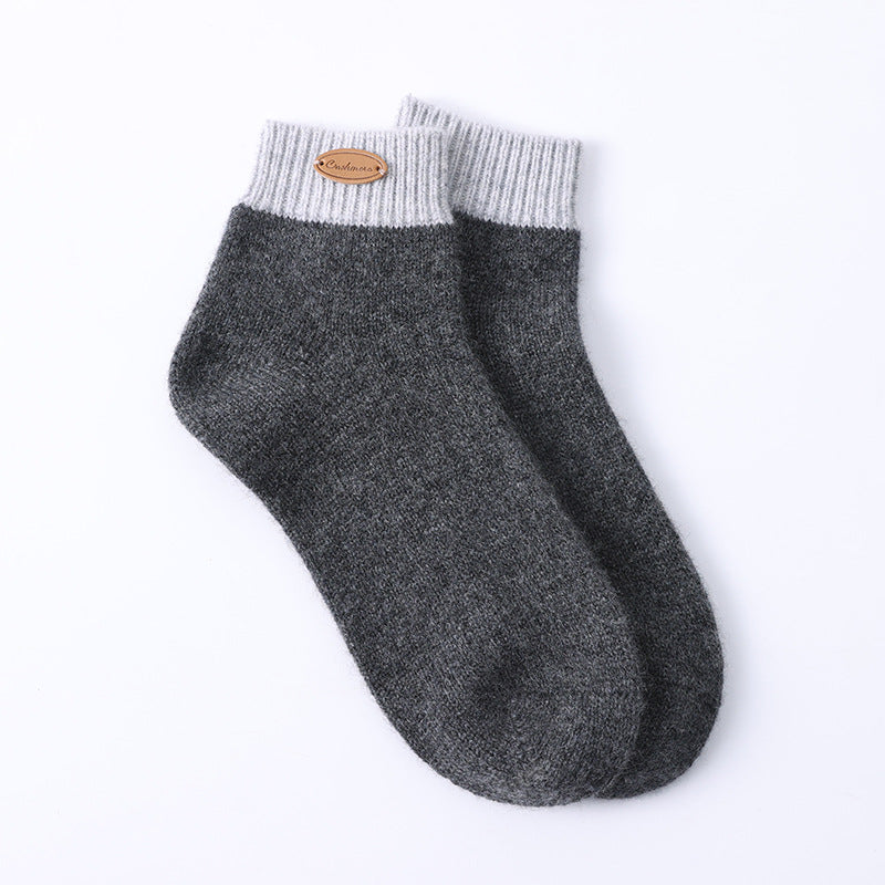 Pure Cashmere Knitted Socks