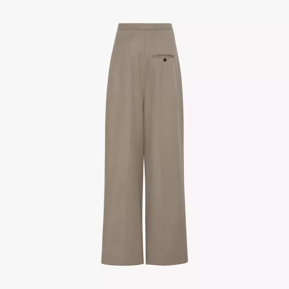 Straight Cut Wide-leg Pants